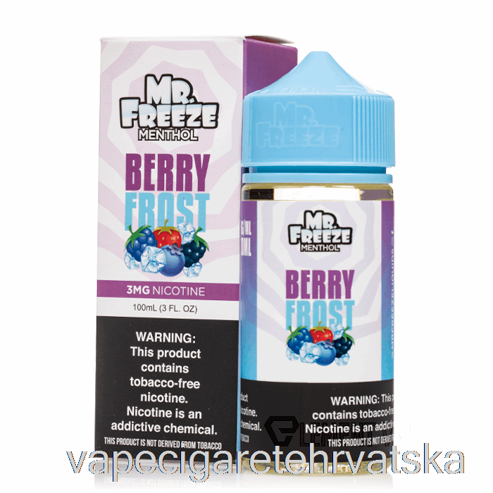 Vape Cigarete Berry Frost - Mr Freeze - 100ml 3mg